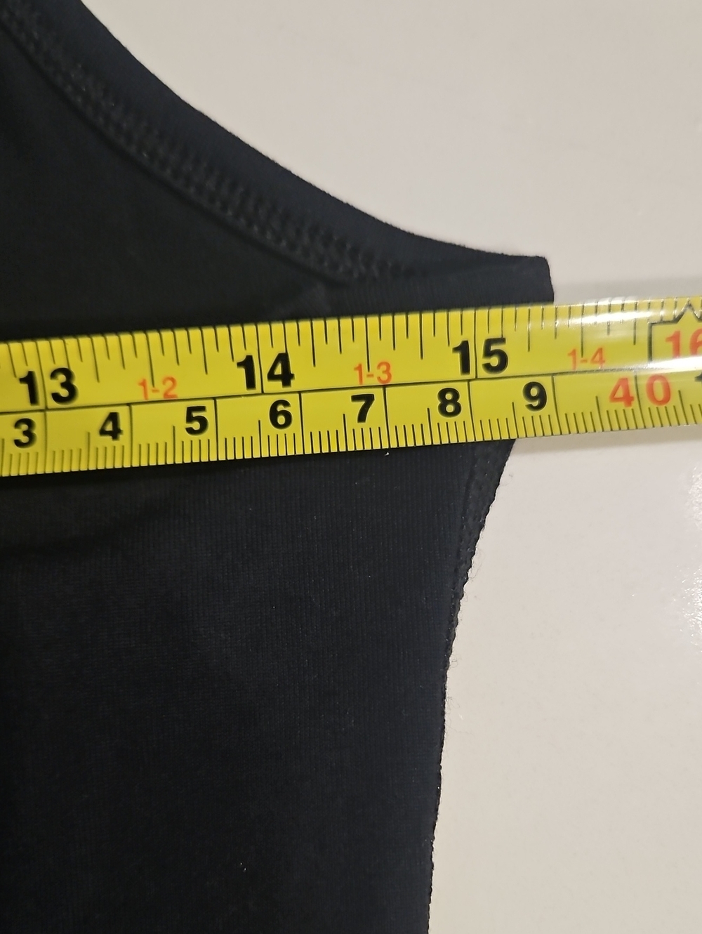 90 Degree By Reflex Black Racerback Tank Top Medium NWT - Picture 6 of 6